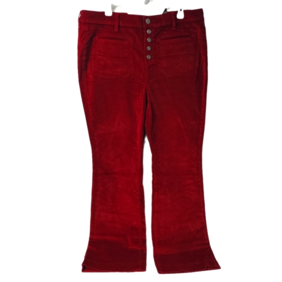 torrid Denim - Torrid Slim Boot CORDUROY High-Rise Jean/Pants Rhubarb/Red Size 2, 2X, 18 R
